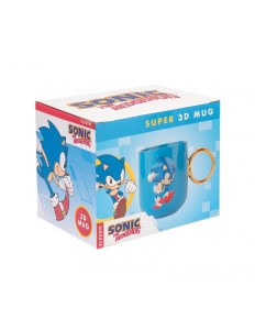 SONIC THE HEDGEHOG tazza 3d box